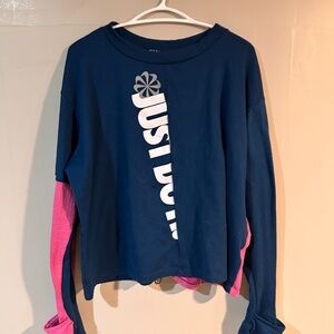 Nike Dri Fit long sleeve top